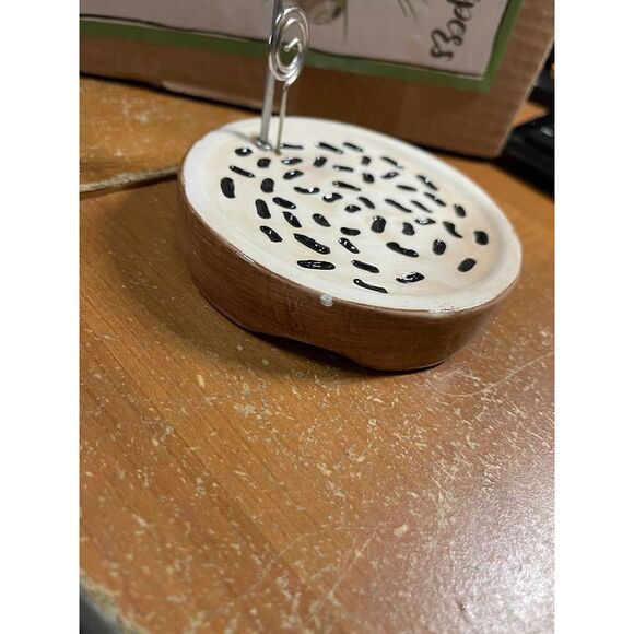 Ceramic Hanging Sloth Succulent Planter Photo Holder Pot Stand - Picture 4 of 4